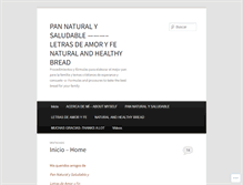 Tablet Screenshot of pannaturalysaludable.com